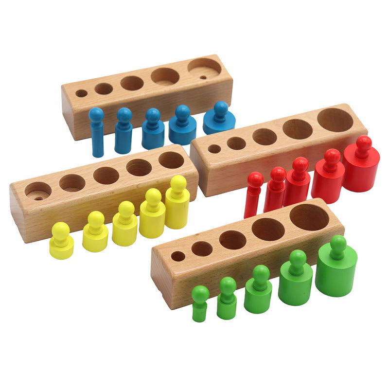 Montessori kindergarten blocks