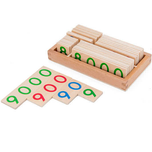“Material Montessori de madera / Material didáctico de matemáticas”