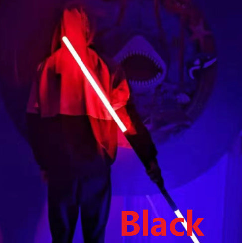 Juguetes de sable láser con luz metálica RGB, espada láser con iluminación, palo de luz, regalos para niños