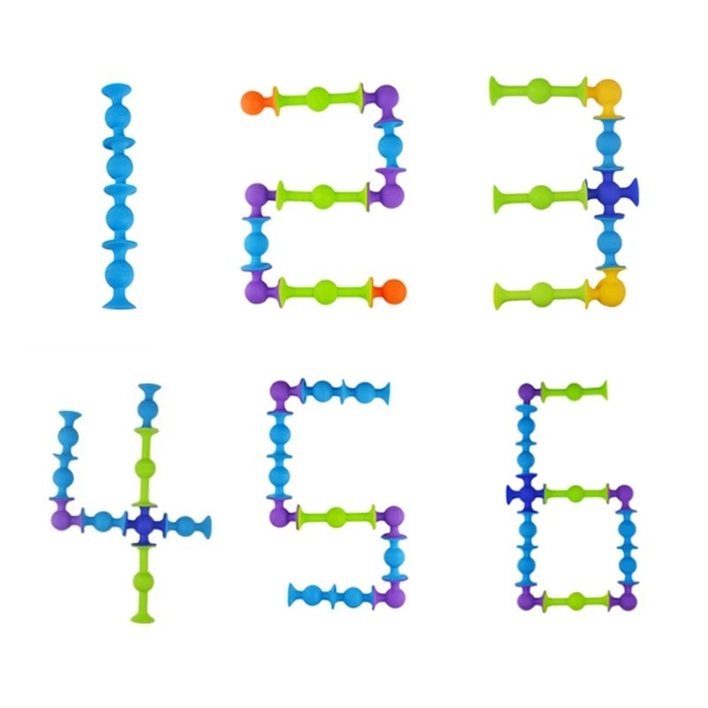 Juguetes de Rompecabezas de Silicona para Educación Temprana, Hechos a Mano